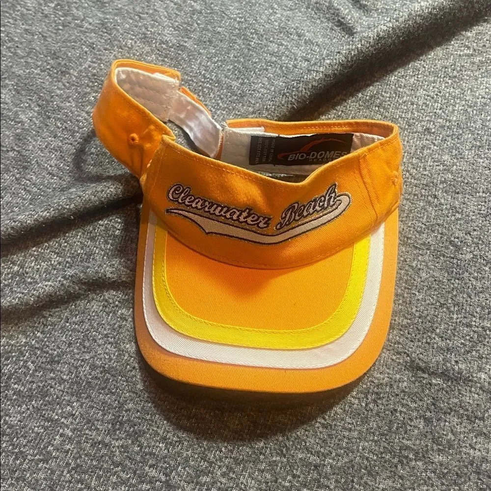 Orange Clearwater Beach Visor